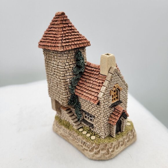 Vintage David Winter Cottages Lot of 2 THE FALCONRY & MR. DELVER'S COTTAGE - Picture 12 of 16